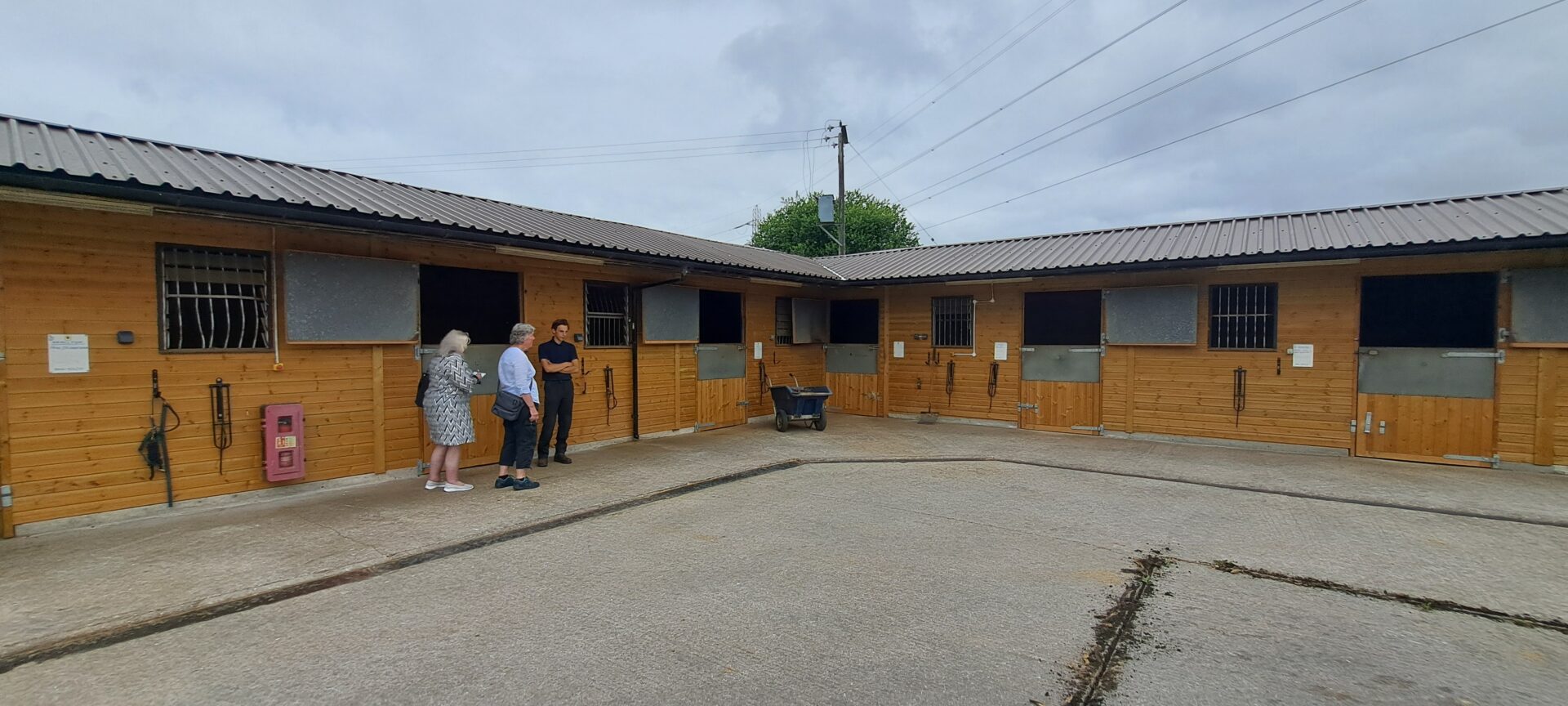 Animal Welfare visit at Waterton stables