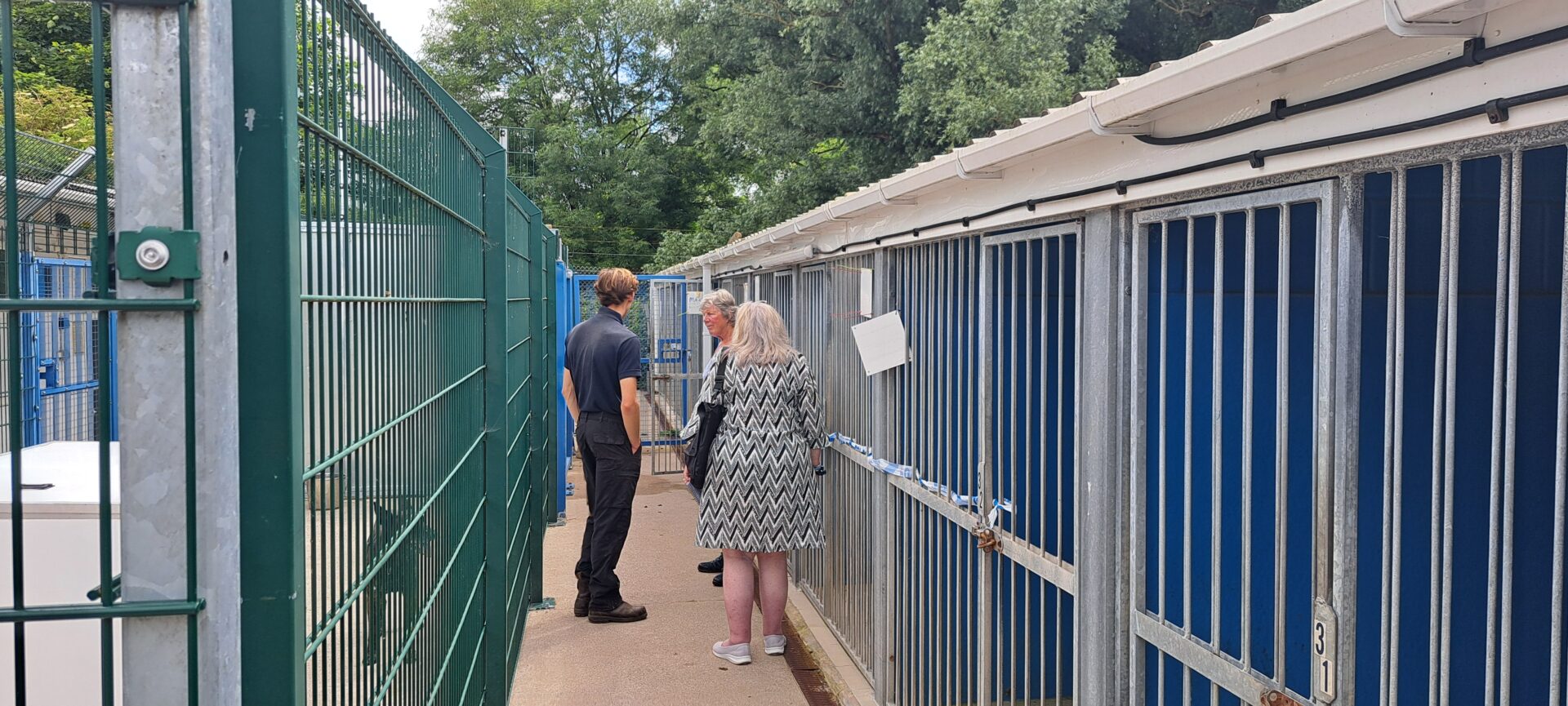 Animal Welfare visit at Waterton kennels