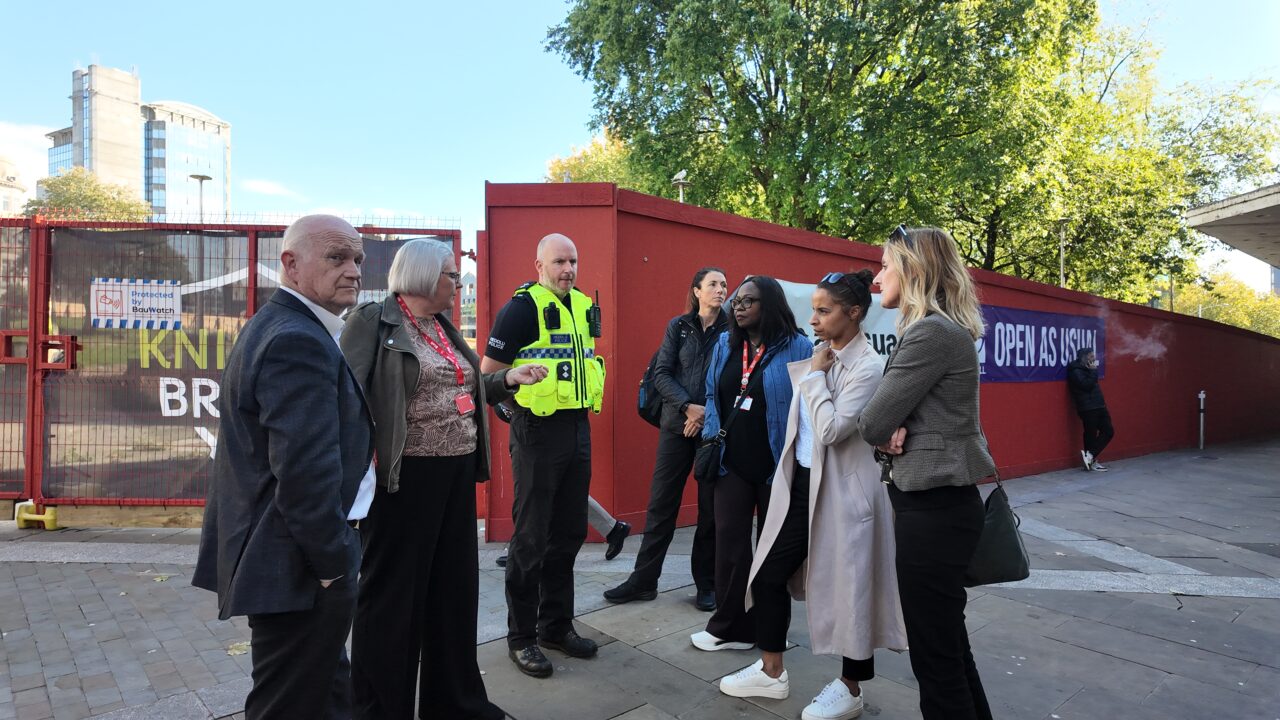 PCC with local councillors and police Swansea